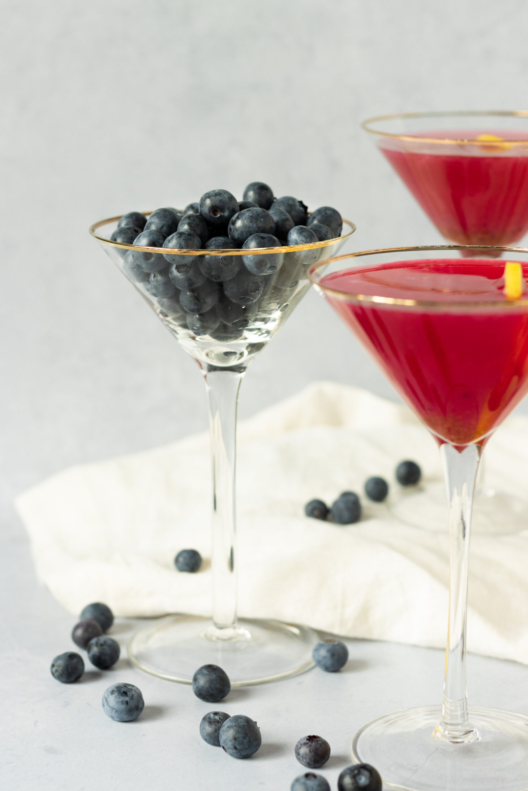 Blueberry Lemon Drop Martini Toshi's Table