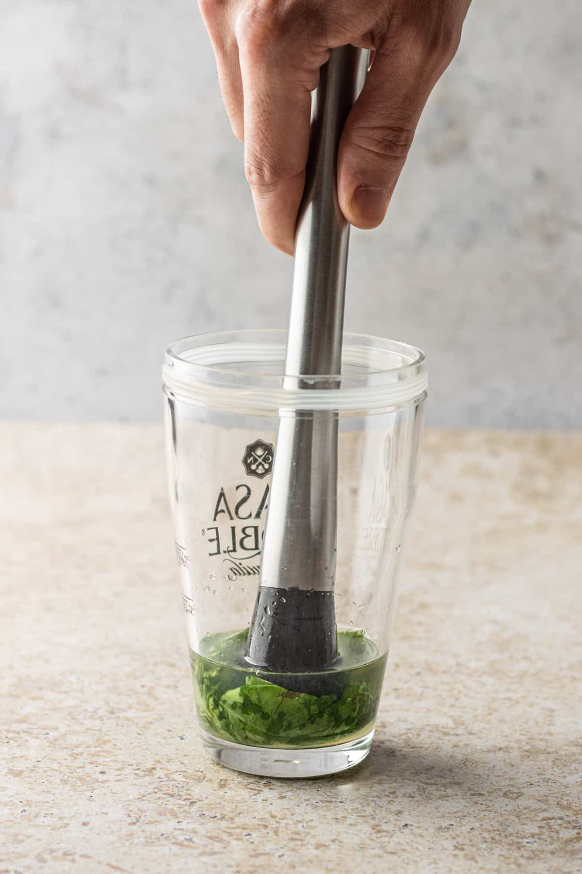 The Best Lemon Basil Vodka Martini Toshi's Table