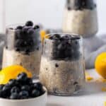 Featured image for lemon blueberry oats.