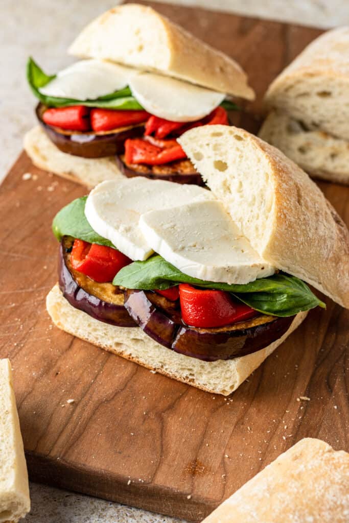 Easy Balsamic Grilled Eggplant Sandwiches Toshi's Table
