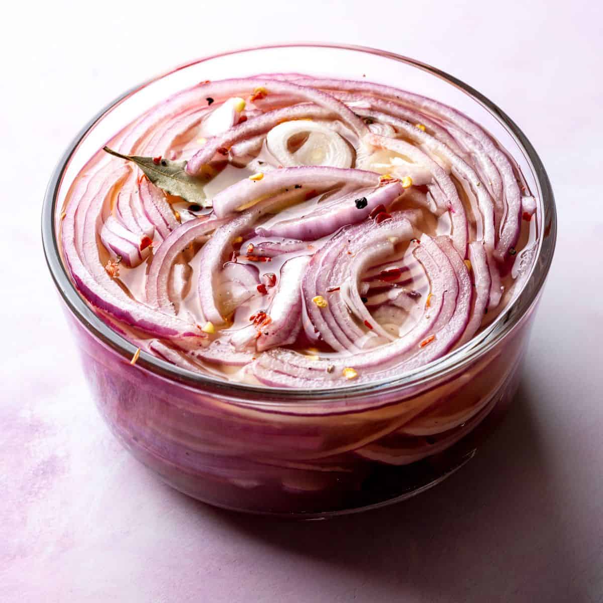 Easy Quick Pickled Red Onions