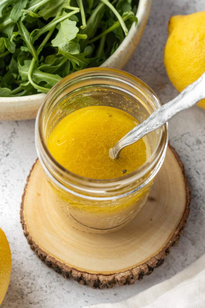 Simple Zesty Lemon Dijon Vinaigrette | Toshi&amp;#39;s Table