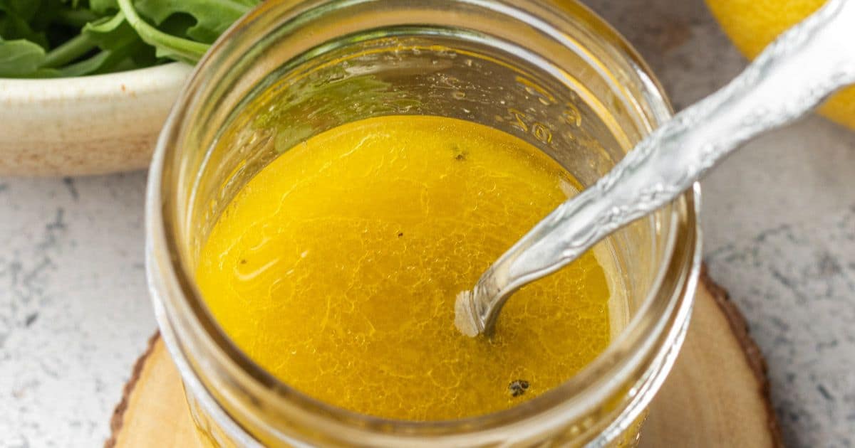 Simple Zesty Lemon Dijon Vinaigrette | Toshi's Table