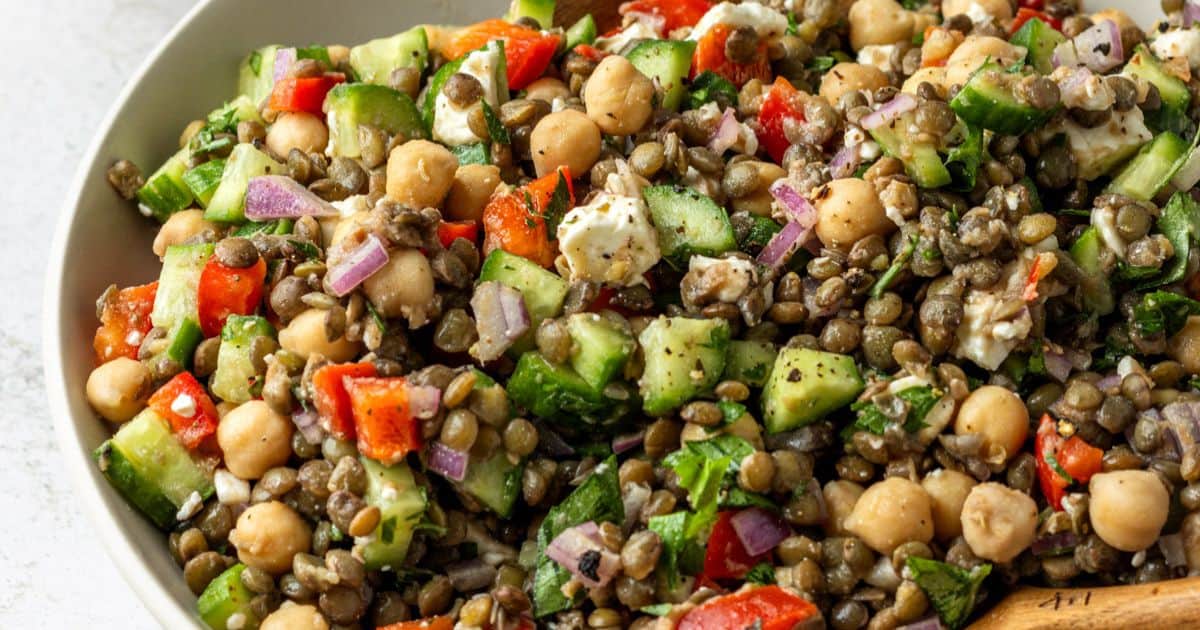 Mediterranean Lentil Salad