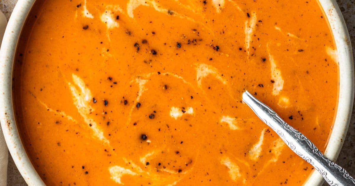 Butternut Squash Tomato Soup | Toshi's Table