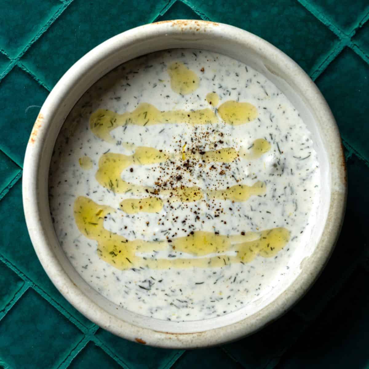 Simple Greek Yogurt Dill Dipping Sauce | Toshi&amp;#39;s Table